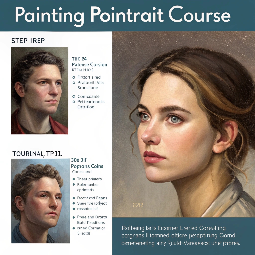 Portrait painting instructor